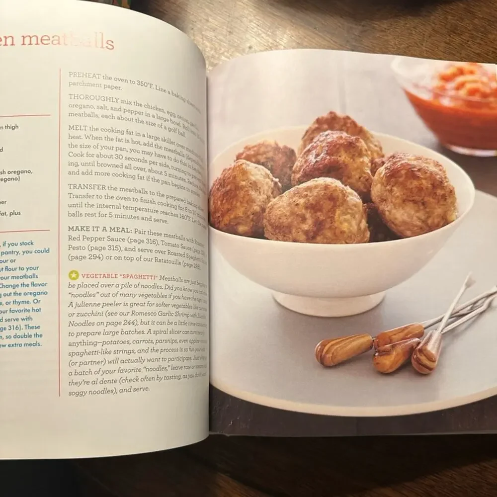 Whole30 Cookbook - Blue and White